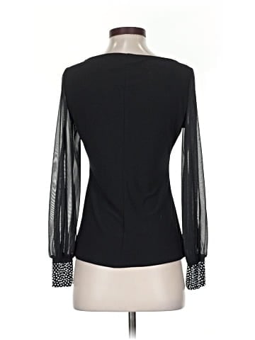 Nicole Miller New York Long Sleeve Top (view 2)