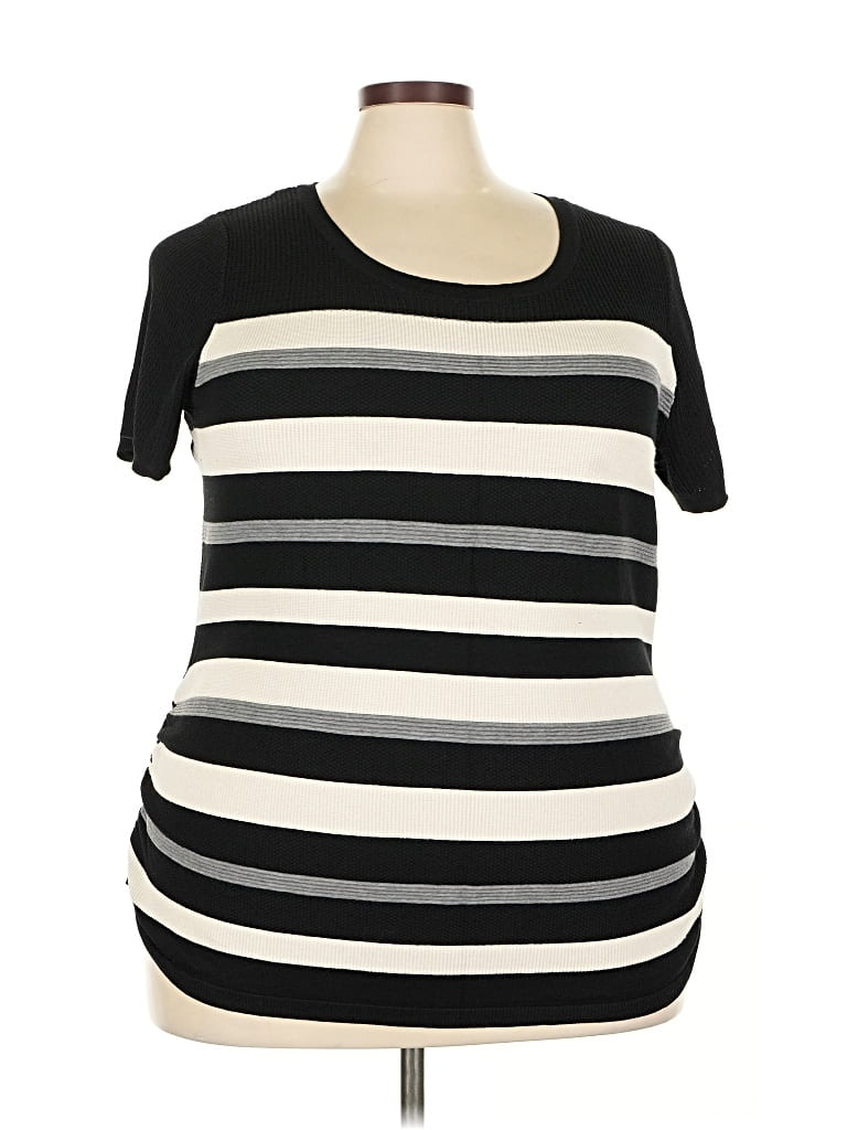 LANE BRYANT Pre-owned Cardigan Sweater In Black