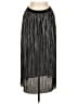 Assorted Brands 100% Polyester Metallic Silver Casual Skirt Size M - photo 1