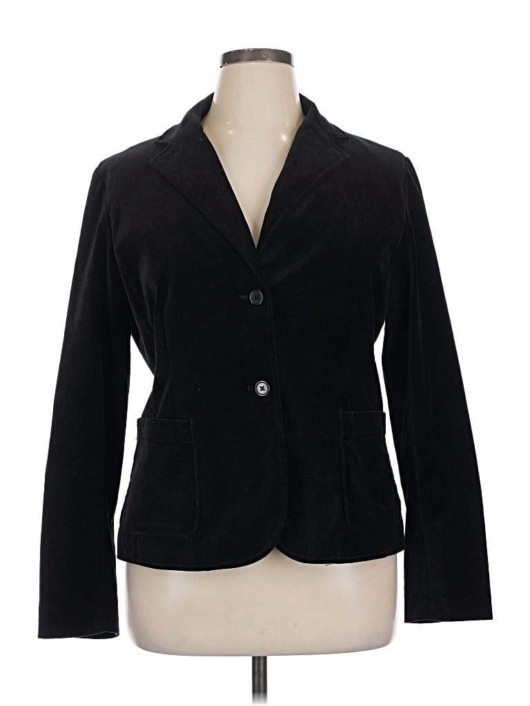 Pre-owned Gap Blazer Jacket In Black