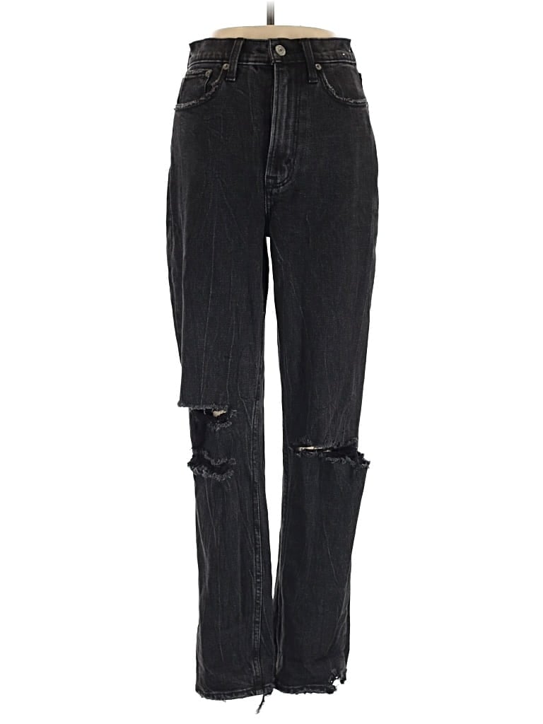 Pre-owned Abercrombie & Fitch Jeans In Black