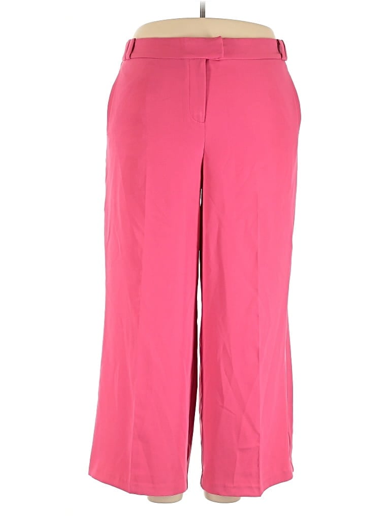 Pre-owned New York And Company Dress Pants In Pink