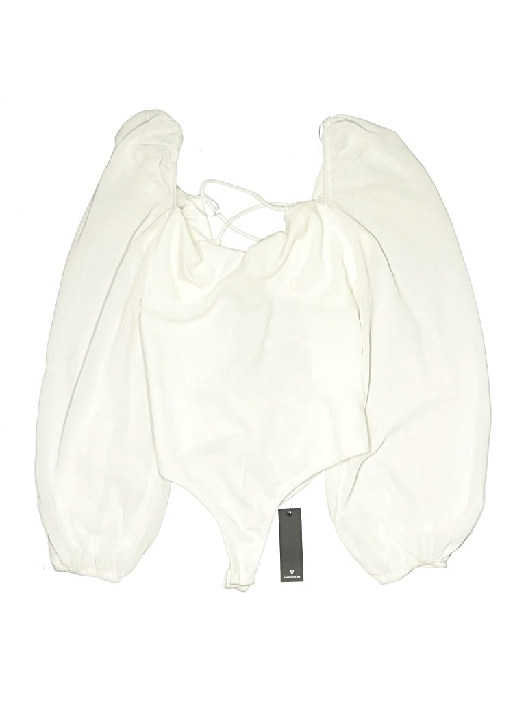 Pre-owned Lulus Bodysuit In White