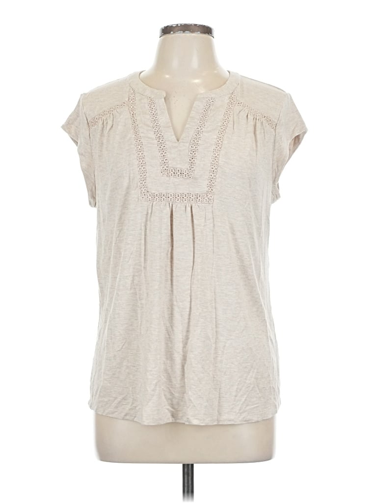 Pre-owned Daniel Rainn Sleeveless Blouse In White