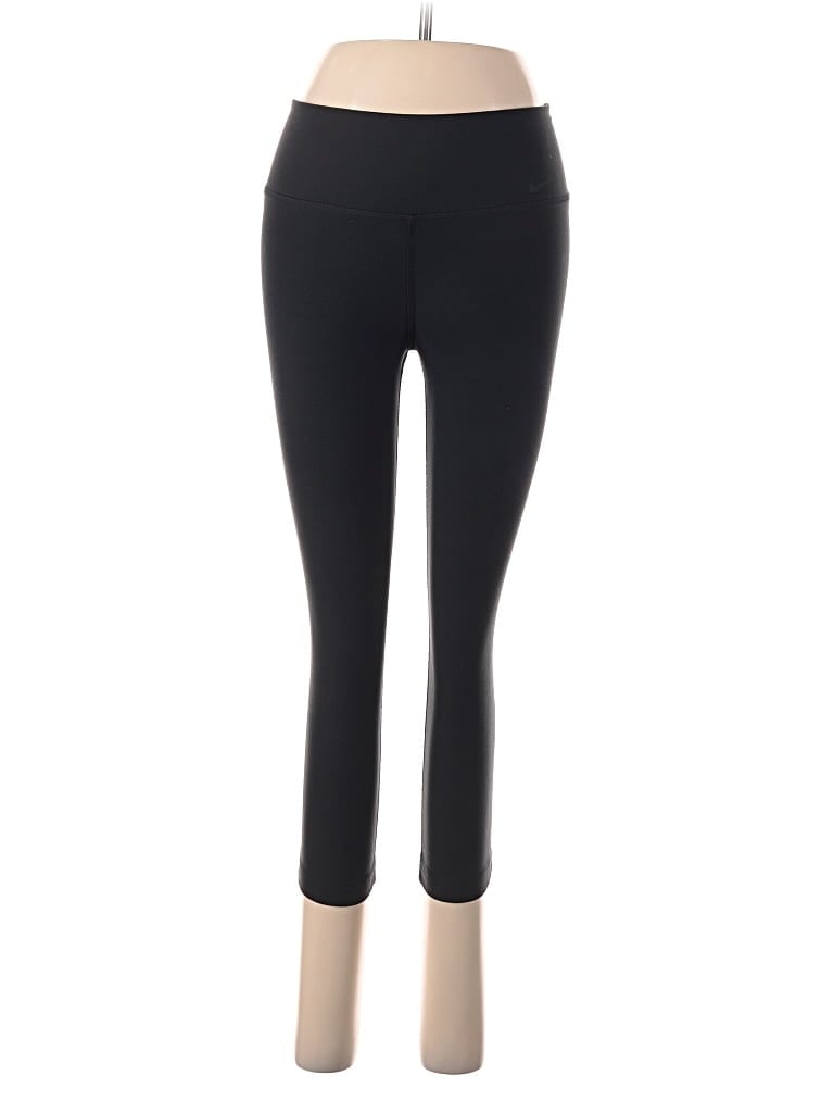 Pre-owned Nike Active Pants In Black