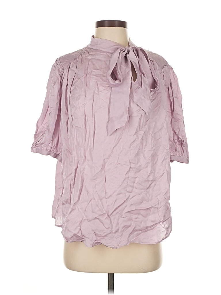 PARIS ATELIER & OTHER STORIES Pre-owned 3/4 Sleeve Blouse In Pink