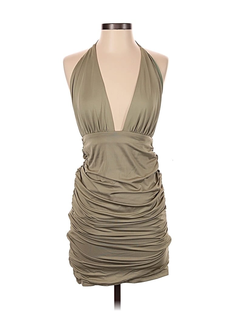 Pre-owned Tobi Cocktail Dress In Brown