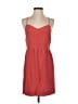 Madewell Solid Red Casual Dress Size 0 - photo 1