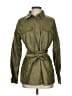 Assorted Brands 100% Polyurethane Green Trenchcoat Size S - photo 1