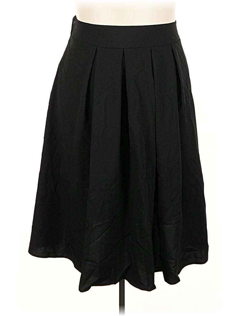 SHEIN CURVE Pre-owned Formal Skirt In Black