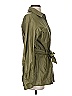 Assorted Brands 100% Polyurethane Green Trenchcoat Size S - photo 4