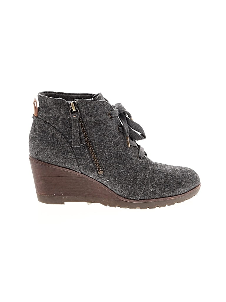 Pre-owned Dr. Scholl's Ankle Boots In Gray