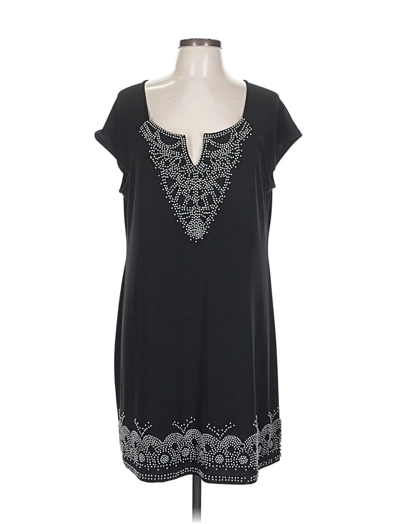 Pre-owned Eci Casual Dress In Black