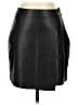 Splendid Solid Black Faux Leather Skirt Size S - photo 1