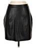 Splendid Solid Black Faux Leather Skirt Size S - photo 2
