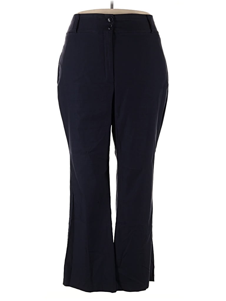 Pre-owned Lane Bryant Dress Pants In Blue