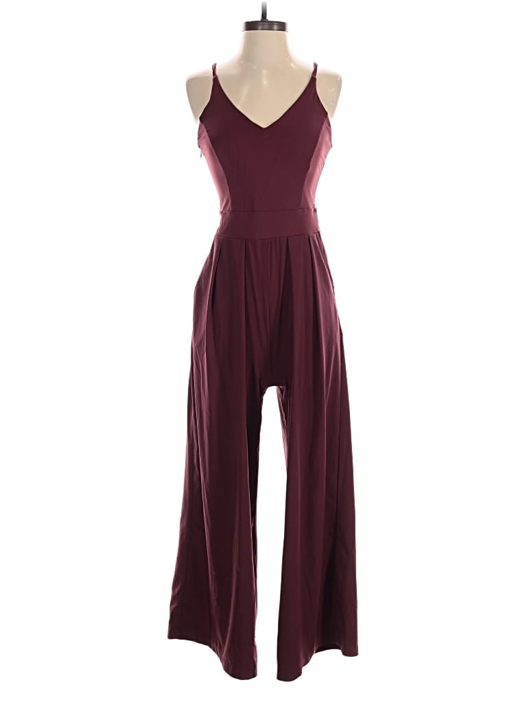 HALARA Pre-owned Jumpsuit In Burgundy
