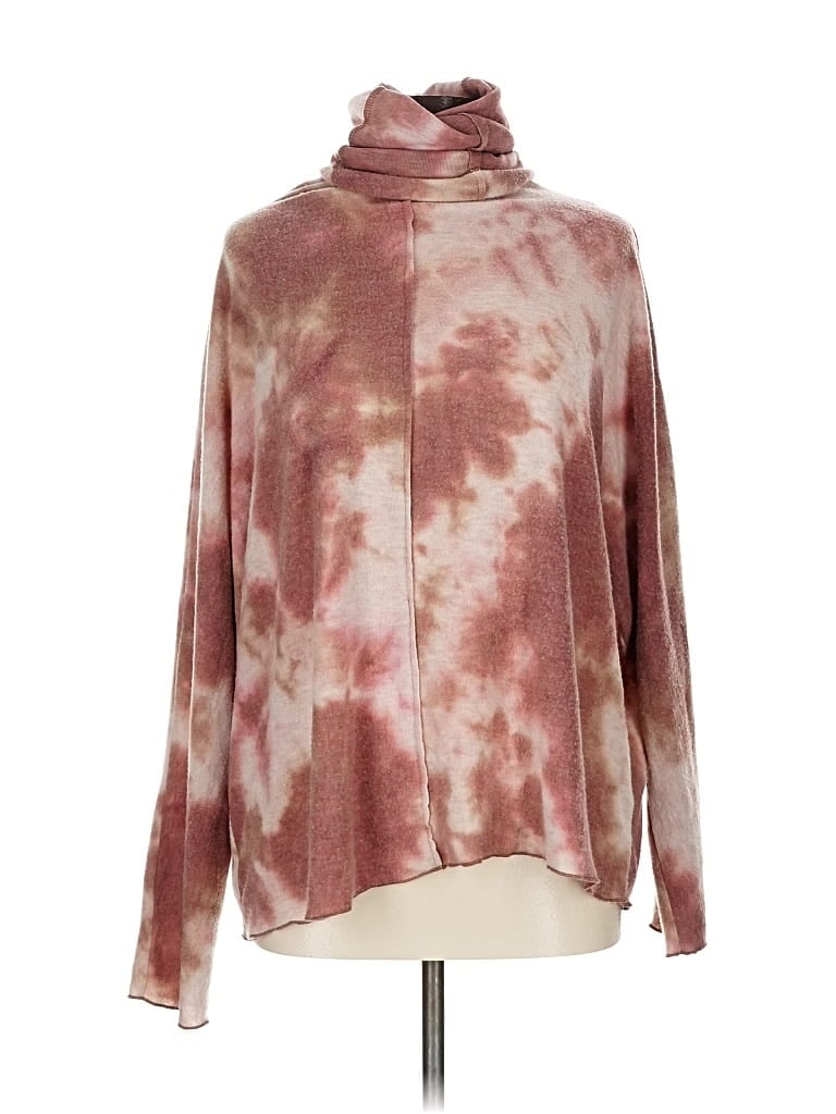 Final Touch Turtleneck Sweater In Pink