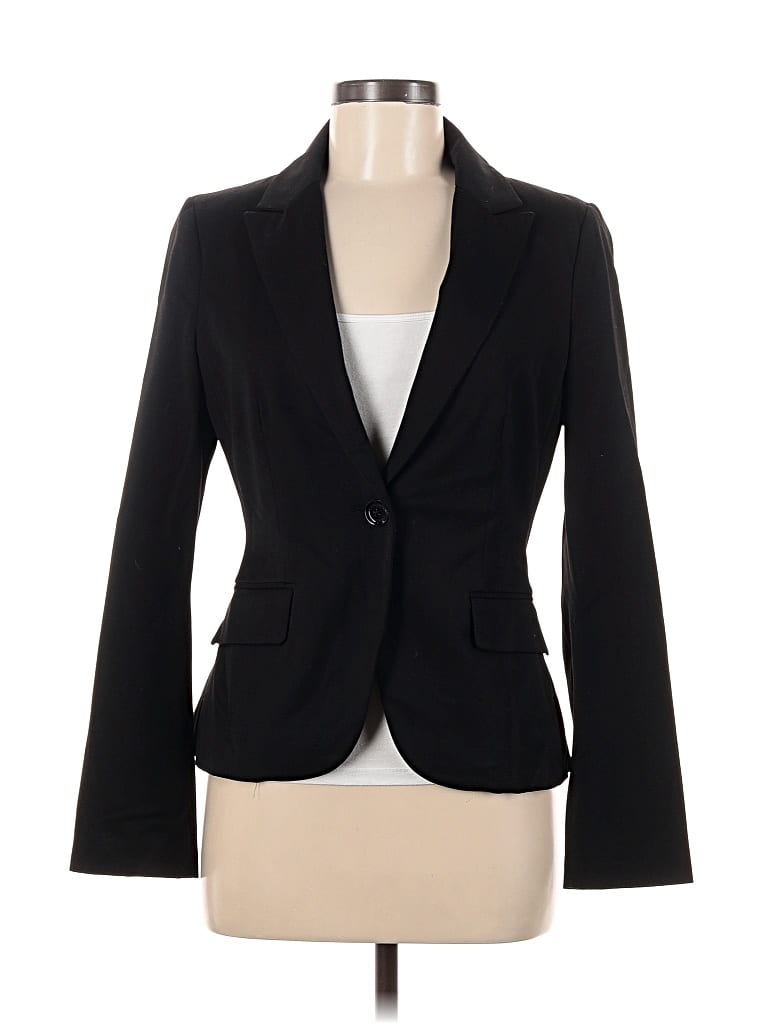 Pre-owned Express Design Studio Blazer Jacket In Black