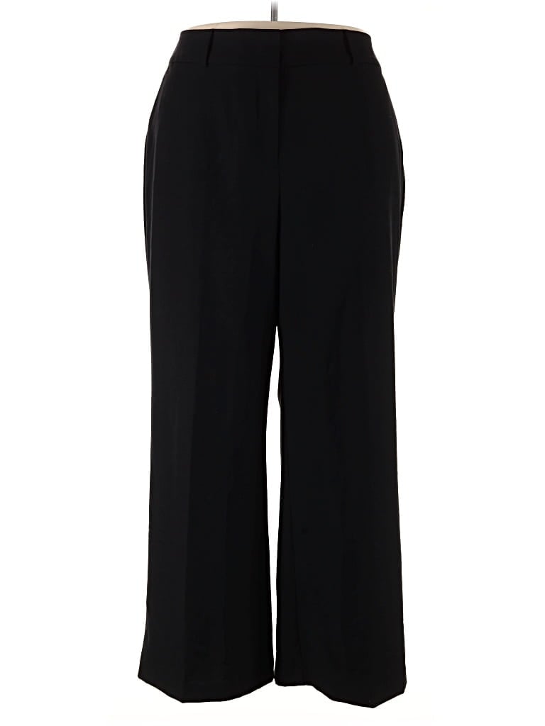 Pre-owned Lane Bryant Dress Pants In Black