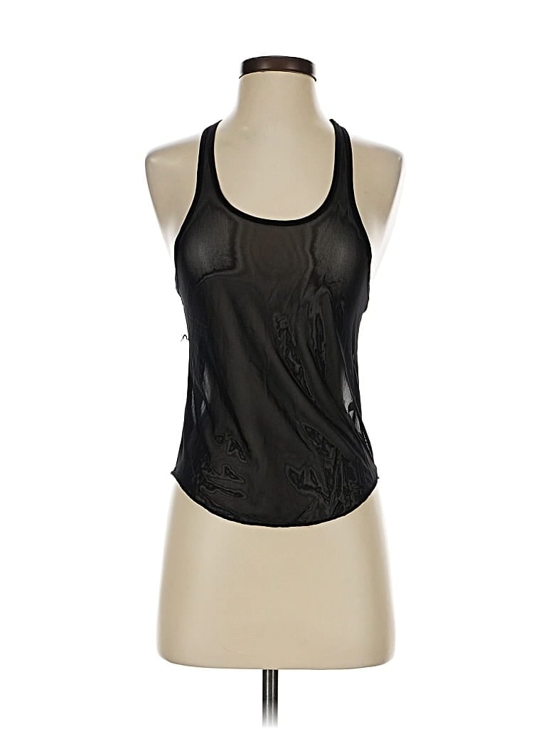 Pre-owned Fp Movement Tank Top Black Halter Neckline Tops