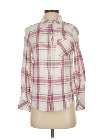 White House Black Market Long Sleeve Button-Down Shirt (view 1)