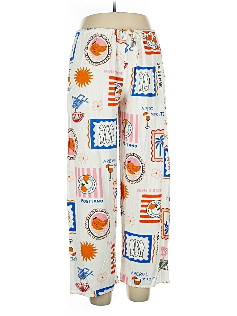 Pre-owned Label Of Love Casual Pants In White