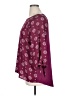 Papermoon 100% Polyester Burgundy 3/4 Sleeve Blouse Size 1X - photo 5