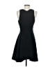 Halston Heritage Solid Black Cocktail Dress Size 2 - photo 2