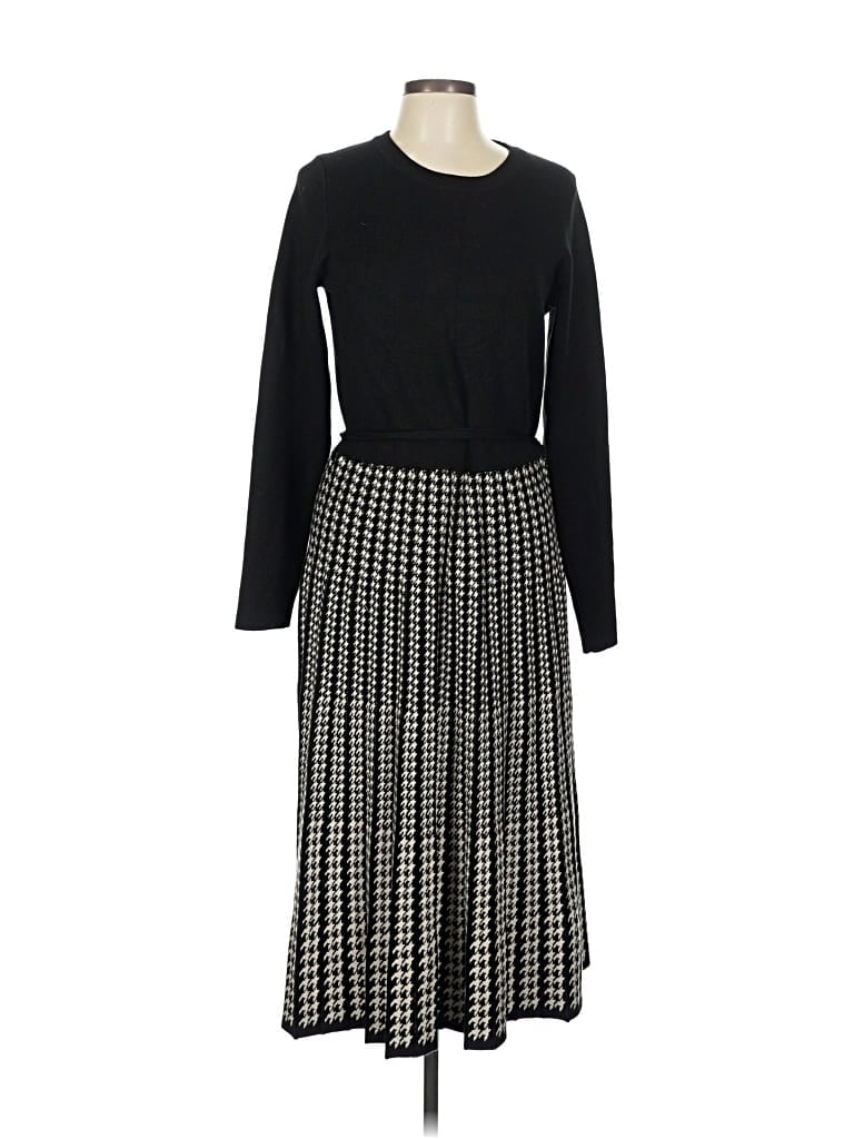 Pre-owned Max Studio Casual Dress In Black