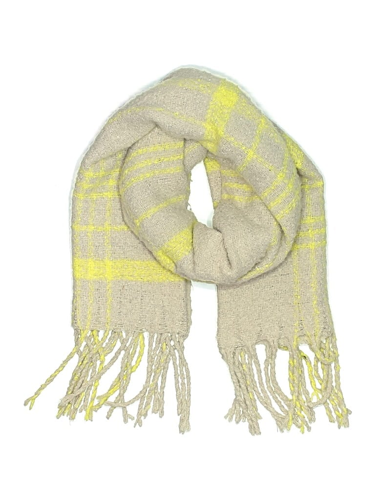 Pre-owned Free People Scarf In Gray