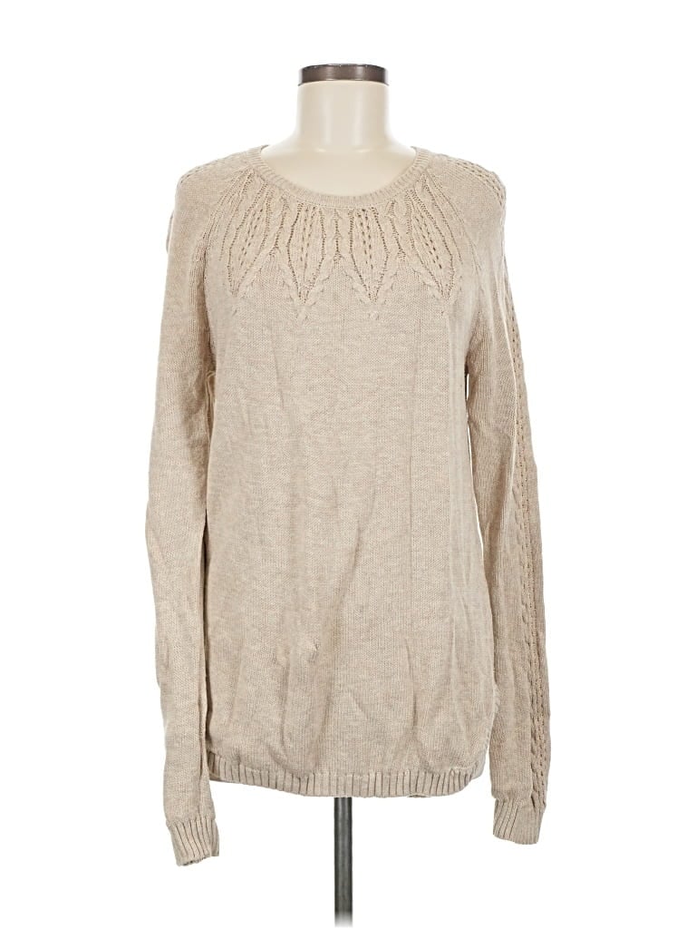 Pre-owned Sonoma Goods For Life Pullover Sweater In Brown