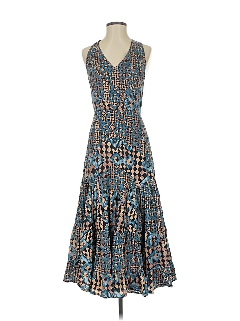 Pre-owned Let Me Be Cocktail Dress In Blue