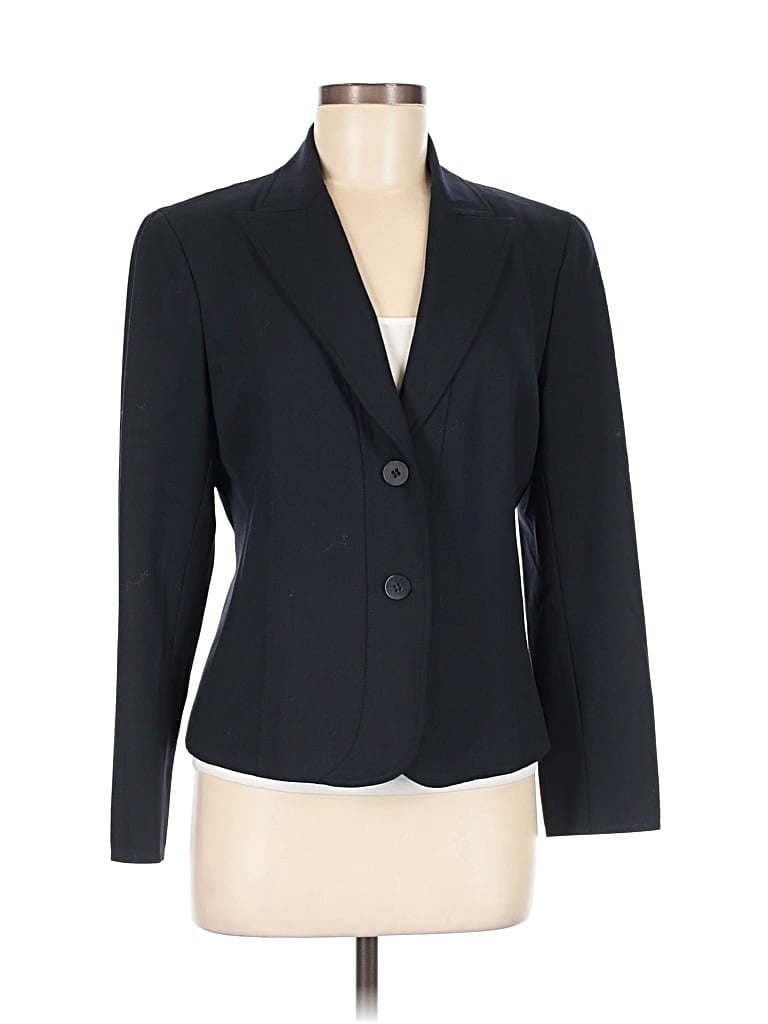 Pre-owned Lafayette 148 Blazer Jacket In Black