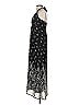 Scarlett 100% Polyester Paisley Black Casual Dress Size 4 - photo 5