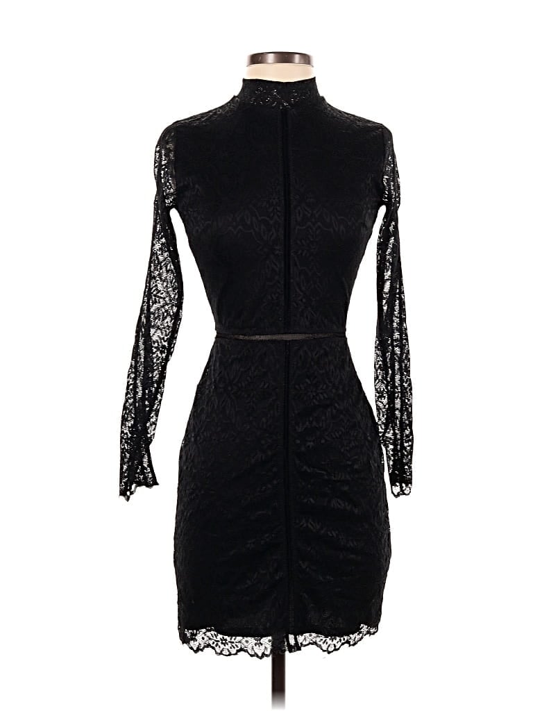 Pre-owned Wilfred Cocktail Dress In Black