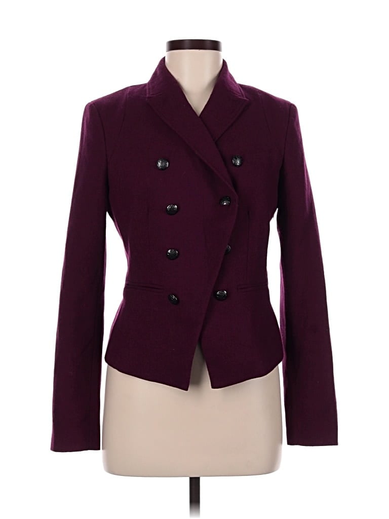 BANANA REPUBLIC FACTORY STORE Pre-owned Blazer Jacket In Burgundy