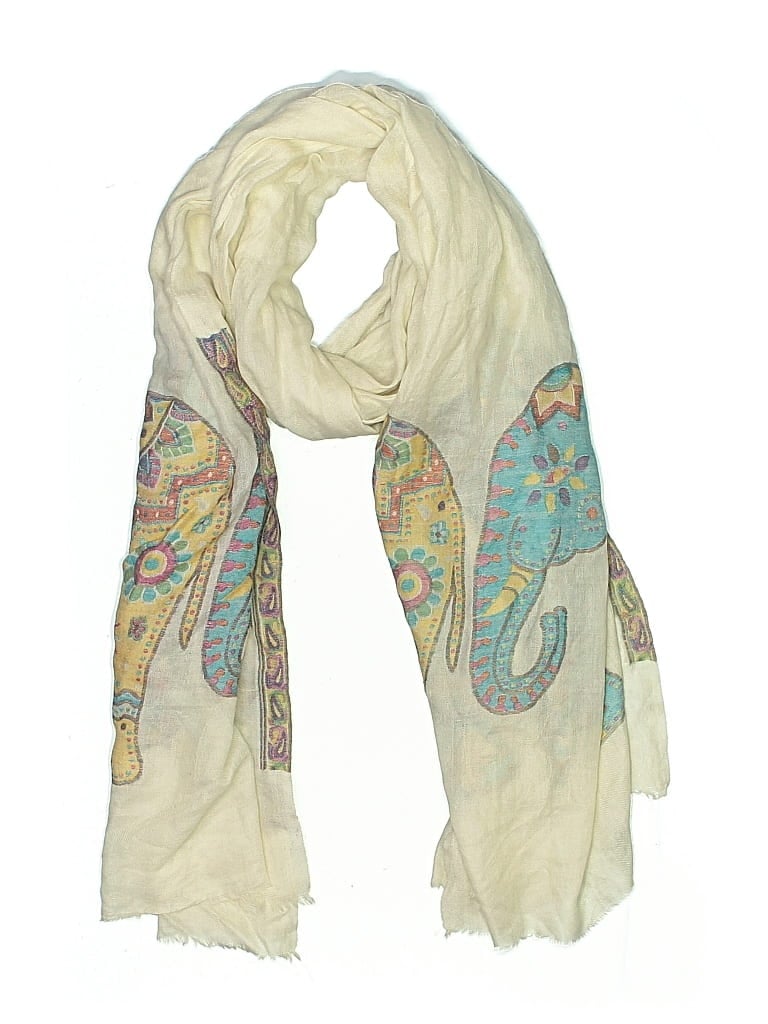 Pre-owned Unbranded Scarf In White
