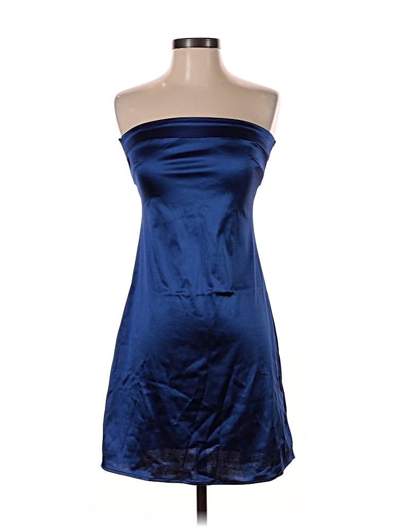 Pre-owned Zaful Cocktail Dress In Blue