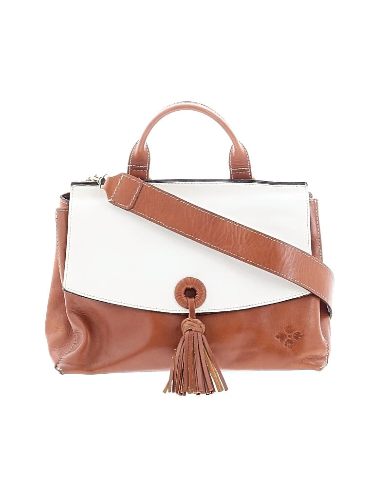 Pre-owned Patricia Nash Leather Satchel In Brown