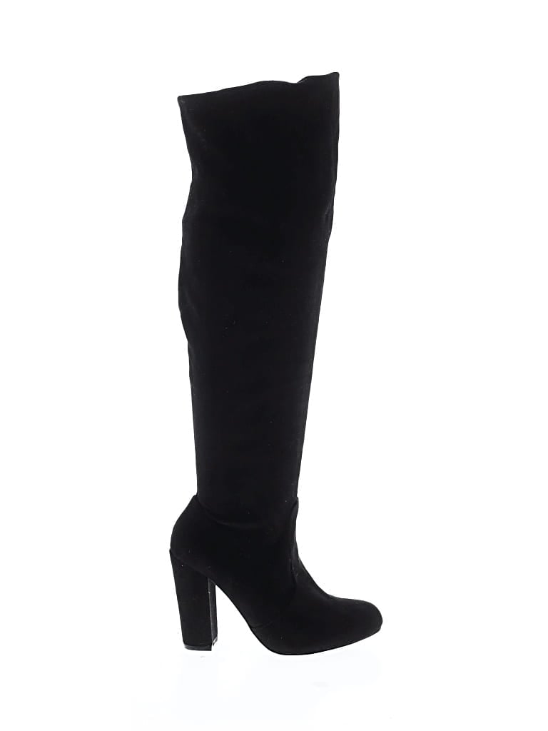 Pre-owned Lulus Boots In Black