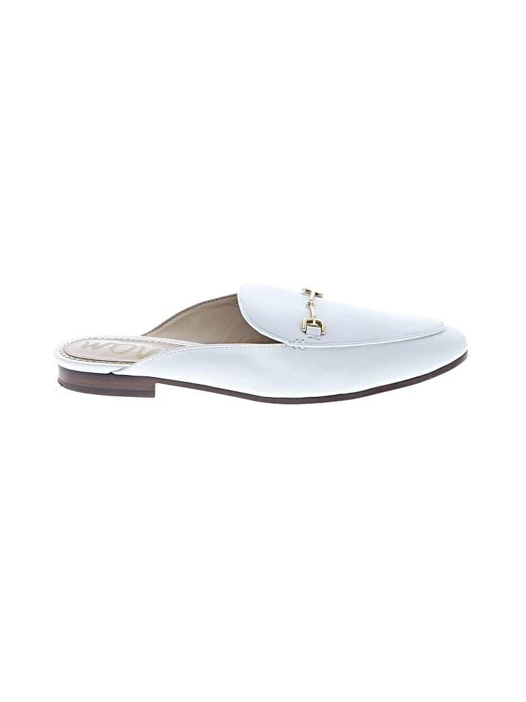 Pre-owned Sam Edelman Mule/clog In White