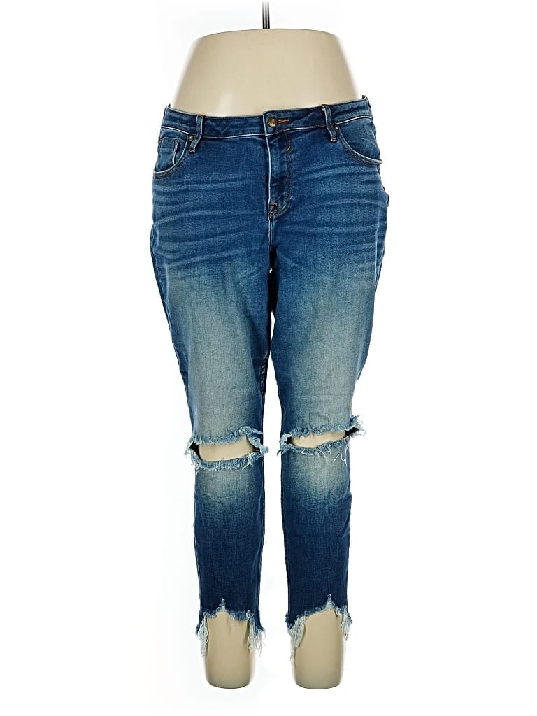 Pre-owned Vigoss Jeans In Blue