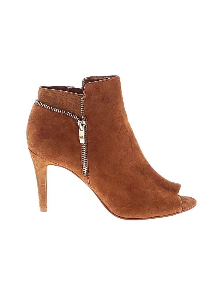 Pre-owned Marc Fisher Ankle Boots In Brown