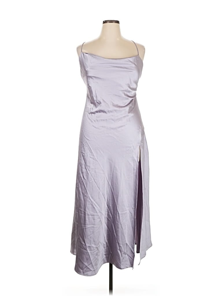 Pre-owned 12th Tribe Cocktail Dress In Silver