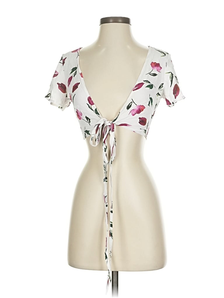 Pre-owned Beach Riot Swimsuit Cover Up In White