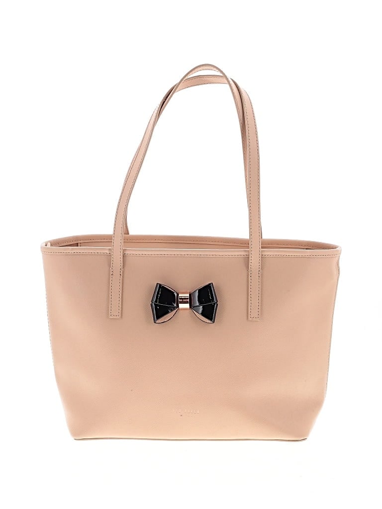 Pre-owned Ted Baker Leather Tote Bag In Brown