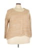 No Comment 100% Acrylic Tan Pullover Sweater Size 3X - photo 1