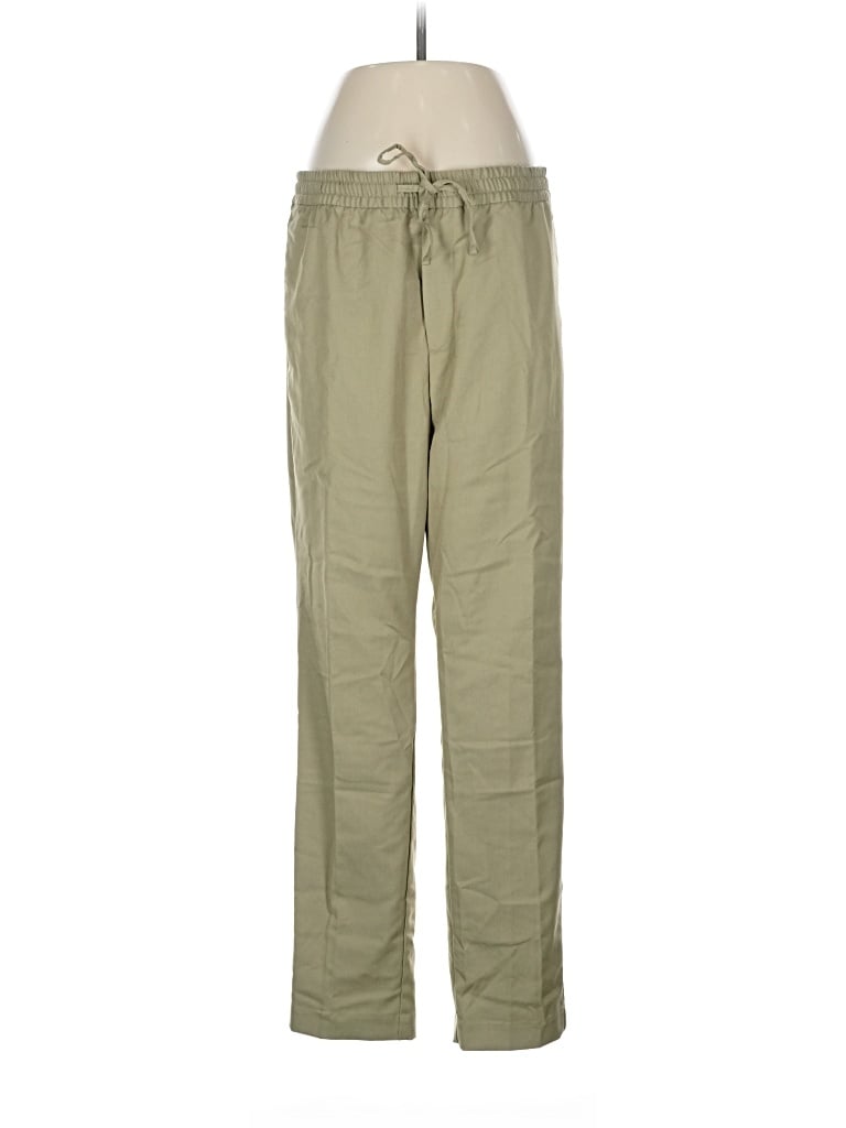 Pre-owned H&m Casual Pants In Green