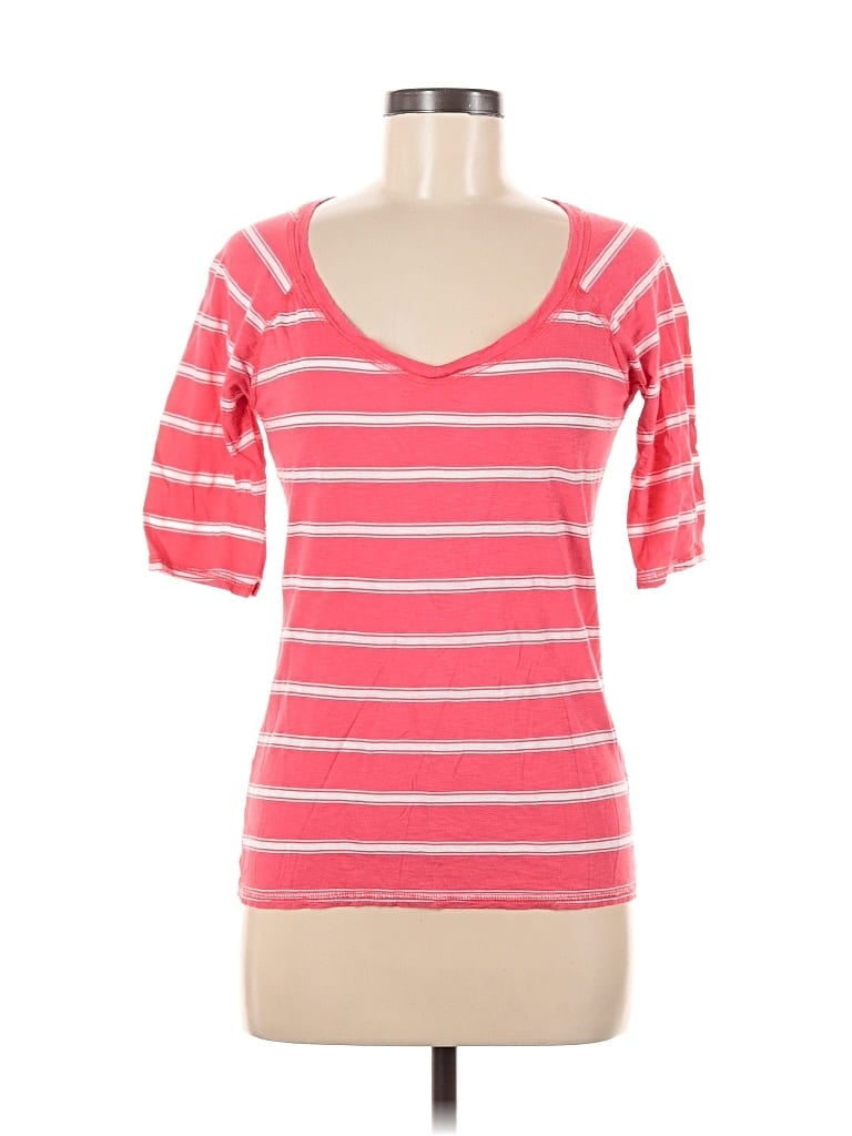 Pre-owned Michael Stars Short Sleeve T-shirt In Pink